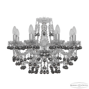 Подвесная люстра Bohemia Ivele Crystal 1409/8/195 Ni K731