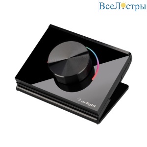 Панель Arlight Rotary Smart-P100-RGB Black (3V, 2.4G) 031957