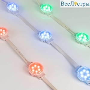Светодиодный модуль Arlight SPI-F6-D40 24V RGB-RAM-Auto 036828