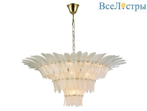 Подвесная люстра Newport Victoria 8812/C new gold white М0070427