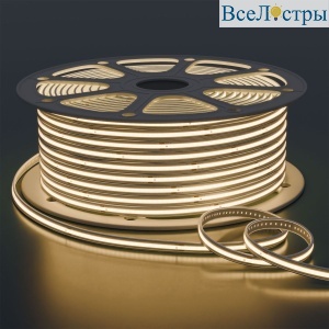 Светодиодная лента Apeyron 220В COB 9Вт/м 3000К 50м IP65 10-110