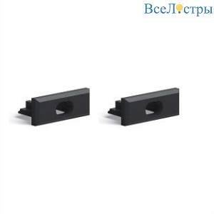 Заглушка Arlight для MIC-M черная с отверстием 044539
