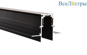 Шинопровод магнитный встраиваемый Crystal  Lux CLT 0.123 01 L3000 BL