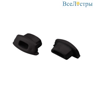 Заглушка с отверстием Arlight ARH-Bent-W11 Black 039584