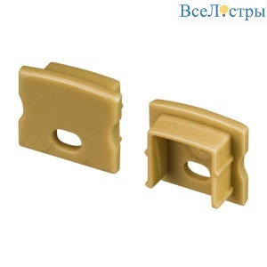 Заглушка с отверстием Arlight ARH-Line-1715 Gold 039995