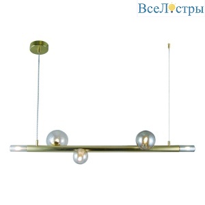 Подвесная люстра Indigo Canto 11026/5PL Gold V000246