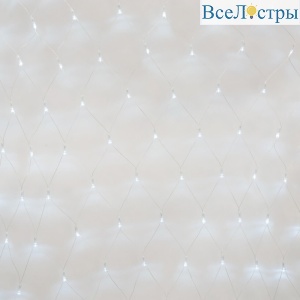 Светодиодная гирлянда Uniel сетка (UL-00007220) белый ULD-N1515-96/STK White IP44