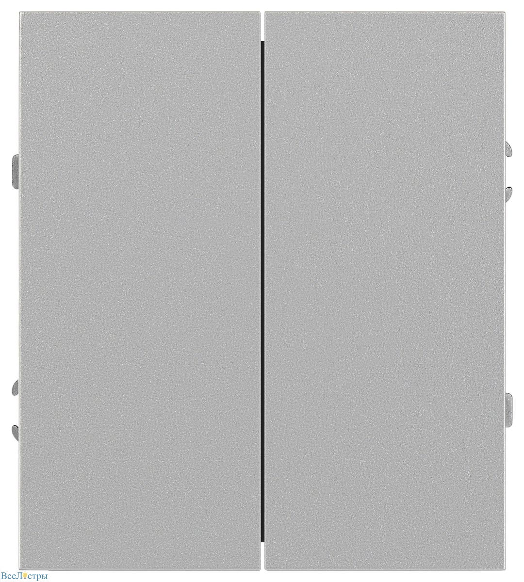 переключатель эра arktik 16-1106-03 двойной 10ах-250в алюминий б0070366
