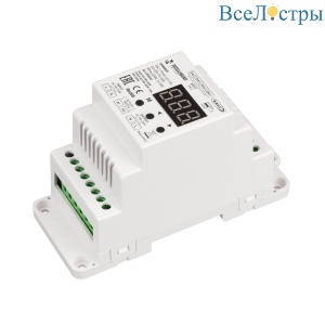 Диммер с выходом TRIAC Arlight DALI-TRIAC-601-82-D2-DRI-PS-DIN White (230V, 1x1.5A) (IARL, IP20 Пластик) 055818