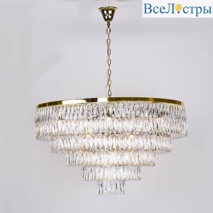 Подвесная люстра Newport 10129+37/C gold М0062141