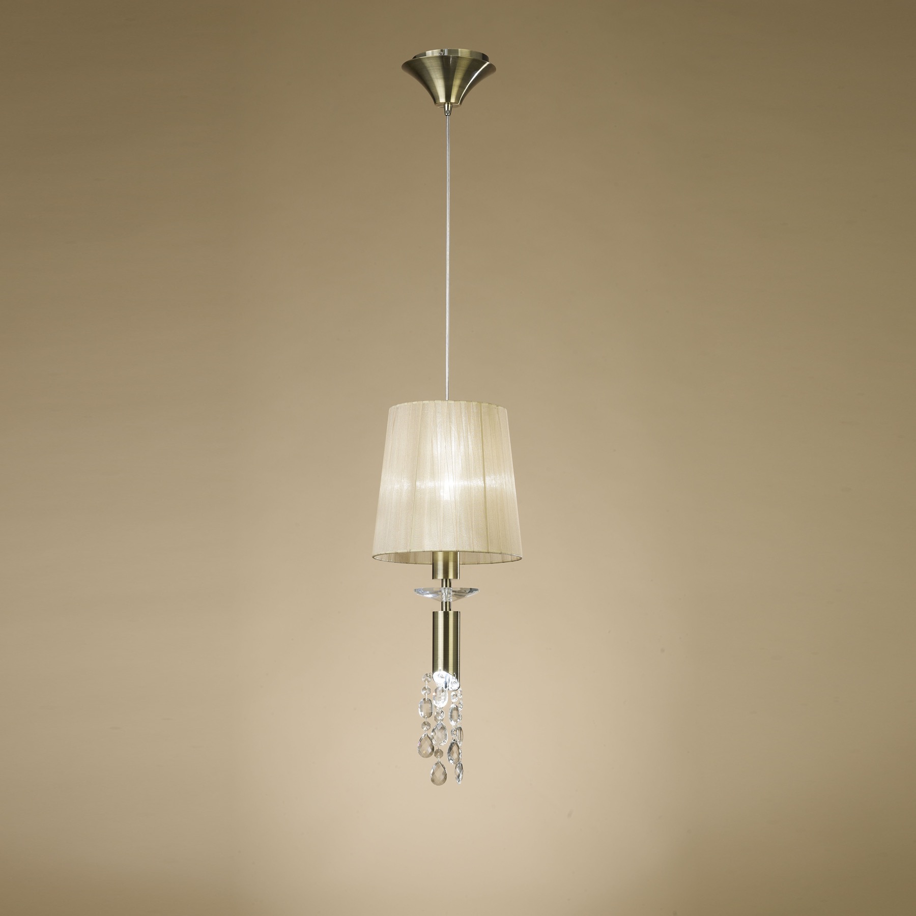 подвесной светильник mantra tiffany bronze 3881