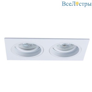 Встраиваемый светильник Arte Lamp Tarf A2178PL-2WH