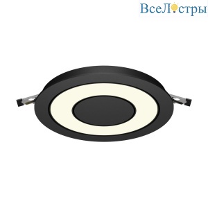 Встраиваемый светильник Maytoni Vector DL102-12W3K-B