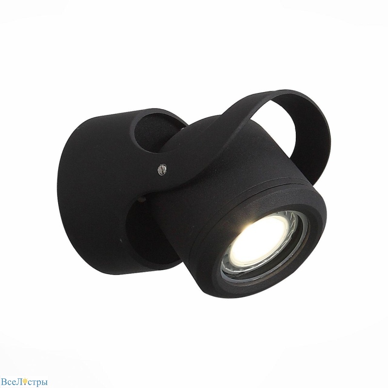 уличный настенный светодиодный светильник st luce round sl093.401.01