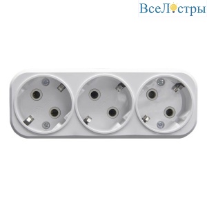 Сетевой разветвитель Feron Stekker 3гн с/з ADP162320 39024