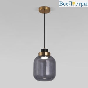 Подвесной светильник Eurosvet Jeffry 50240/1 LED дымчатый a060673