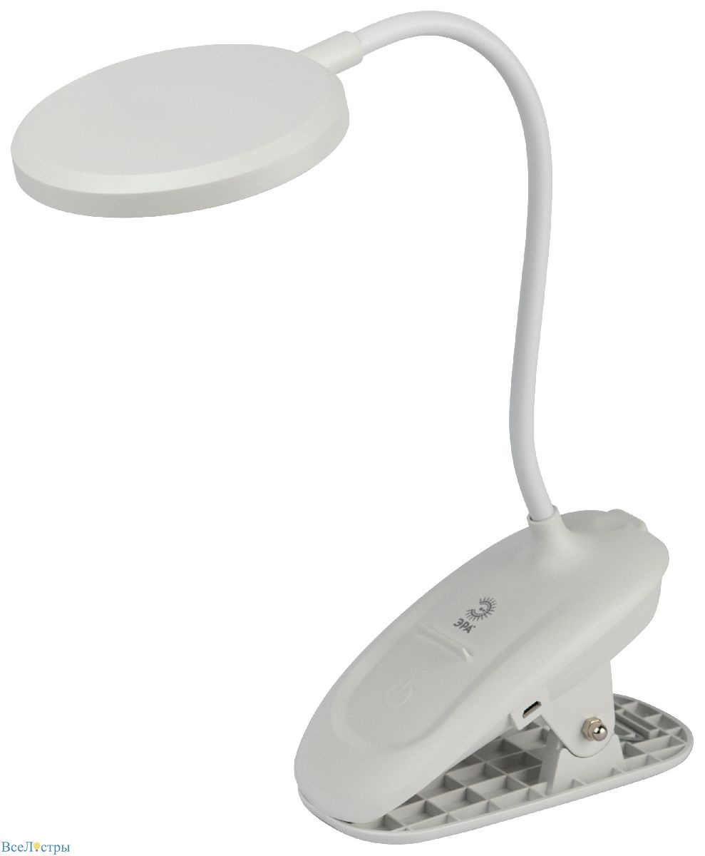 настольная лампа эра nled-513-6w-w б0057209