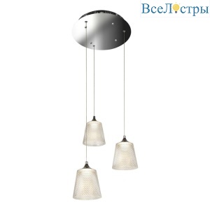 Подвесная светодиодная люстра iLedex Flora WD8007-3 CR