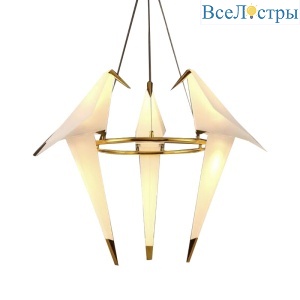 Подвесная люстра Delight Collection 9165P-3R gold