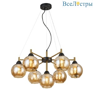 Подвесная люстра IMEX MD.9056-7-P-BK+COP