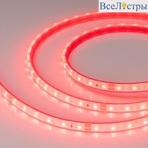 Светодиодная влагозащищенная лента Arlight 4,8W/m 60LED/m 2835SMD красный 5M 034182