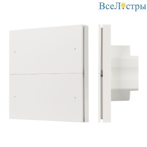 Кнопочная панель Arlight SMART-DMX512-801-22-4G-4SC-DIM-IN White (230V, 2.4G) 037333