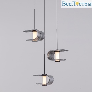 Подвесной светильник Delight Collection MD24020901-3A black/smoky