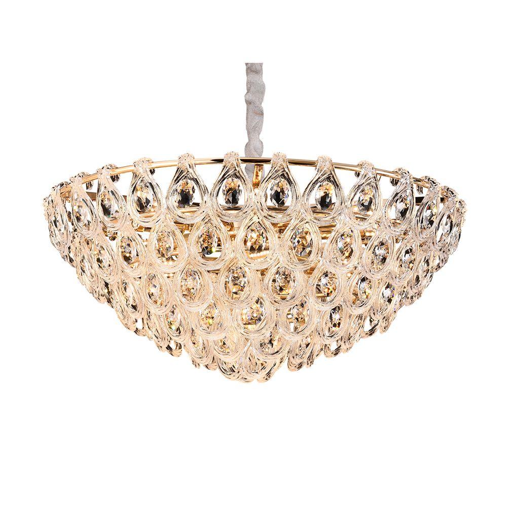 подвесной светильник newport acantia 5259+4/c gold м0070023