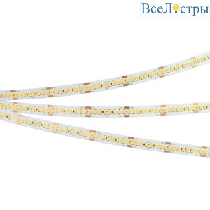 Светодиодная лента Arlight RT-A240-10mm 24V Warm2400 (22 W/m, IP20, 2835, 5m) 055992