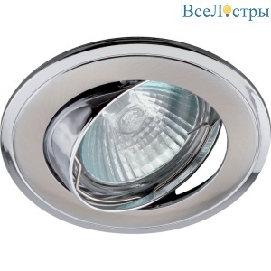 Встраиваемый светильник ЭРА KL22 А SN/CH C0043709