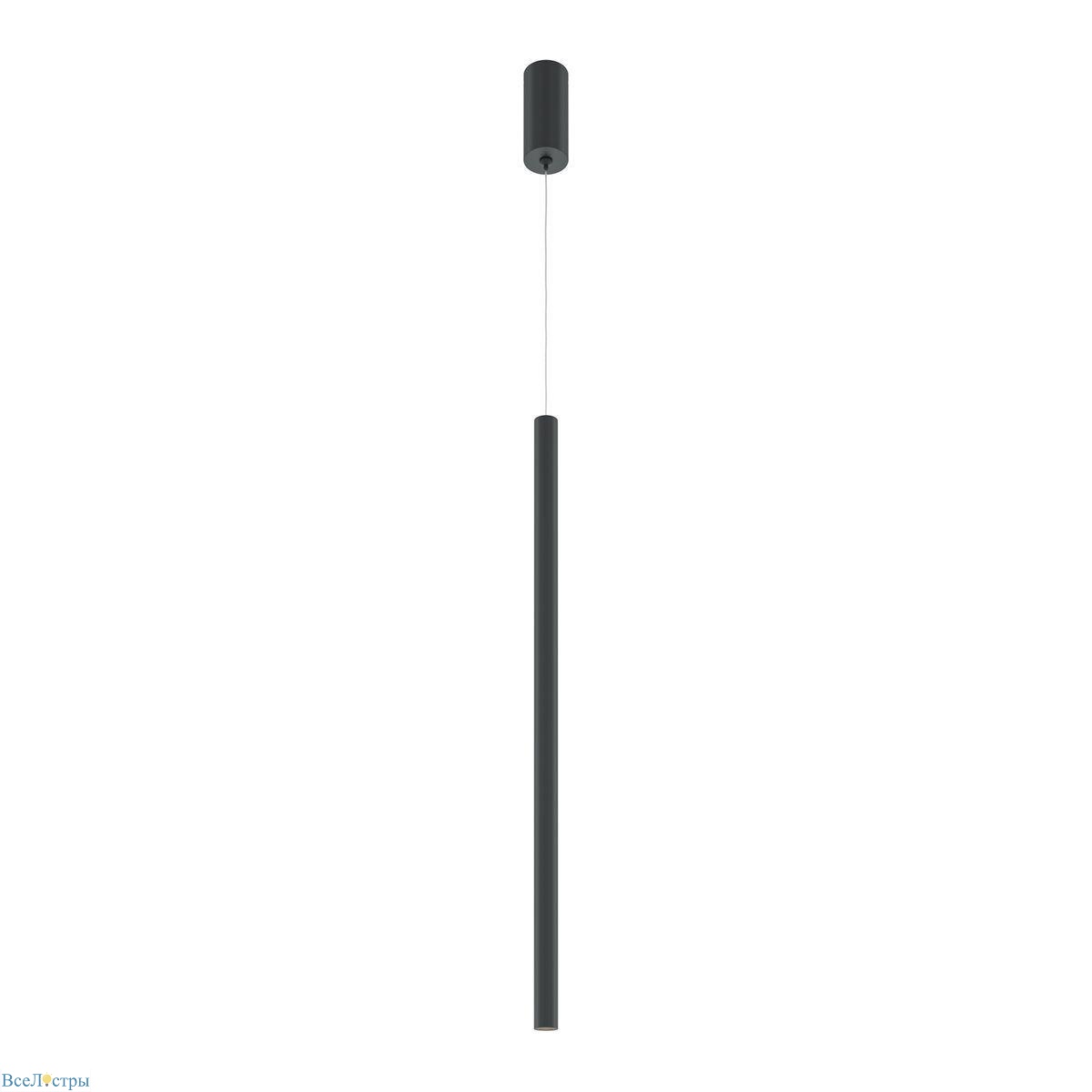 подвесной светодиодный светильник maytoni pro extra mod160pl-l6bk