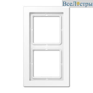 Рамка двухместная Jung LSD982WW