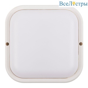 Накладной светильник влагозащищенный Volpe ULW-Q229 18W/6500K IP65 WHITE UL-00013191