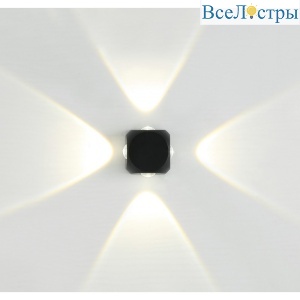 Уличный настенный светильник IMEX Cross IL.0014.0016-4 BK