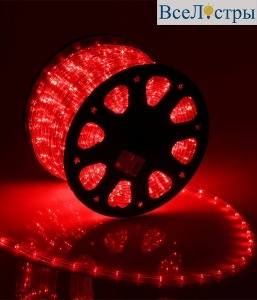 Светодиодный дюралайт Laitcom (LTC) 220В 36 LED/м красный 100м IP65 F3-R2-220V-R