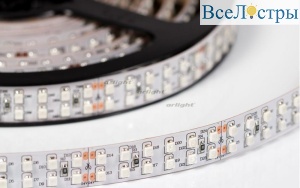 Светодиодная лента Arlight RT 2-5000 24V Yellow 2x2 (3528, 1200 LED, LUX) 008774