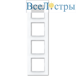 Рамка четырехместная Jung AC584GLWW