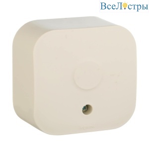 Вывод кабеля Legrand Quteo слоновая кость 782246