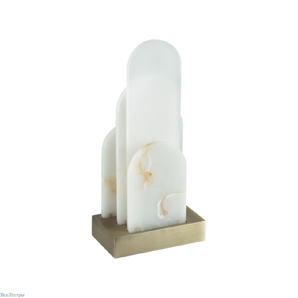 настольная лампа odeon light foros hightech 5437/12tl