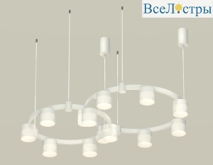 Комплект подвесного светильника Ambrella Light Techno Ring XR92081002 (A9208x2, C9236, C9231, N8402)