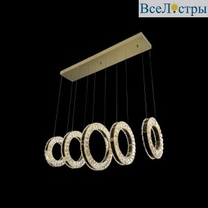 Подвесная светодиодная люстра iLedex Crystal ice 4460-5 72W TGD