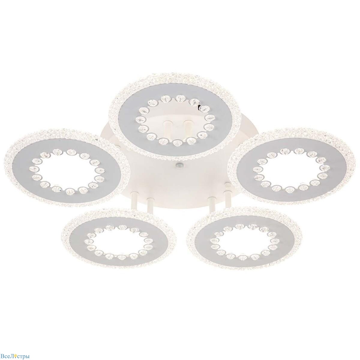 потолочная светодиодная люстра escada dew 10233/5led