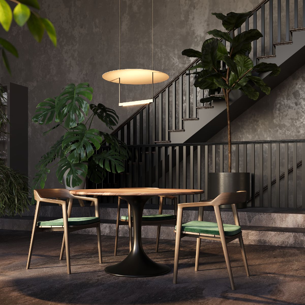 подвесной светильник maytoni ambience mod280pl-l30b3k1