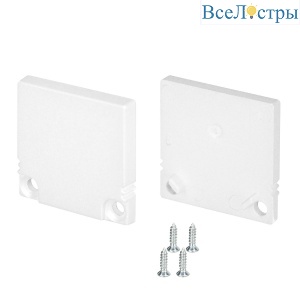 Заглушка Arlight SL-SLIM20-H20 WHITE глухая  047636