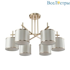 Потолочная люстра Crystal Lux Sergio PL6 Gold