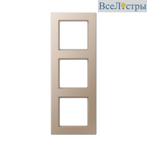 Рамка трехместная Jung AC583CH