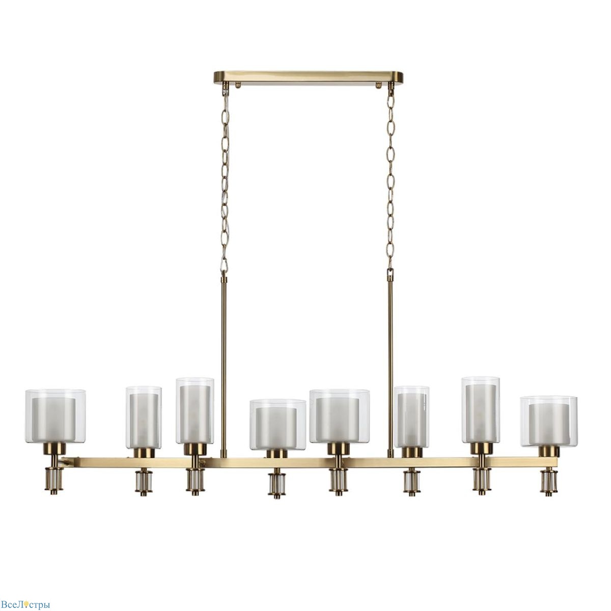 подвесная люстра odeon light saga classic 5088/8a