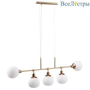 Подвесная люстра Maytoni Erich MOD221-PL-05-G