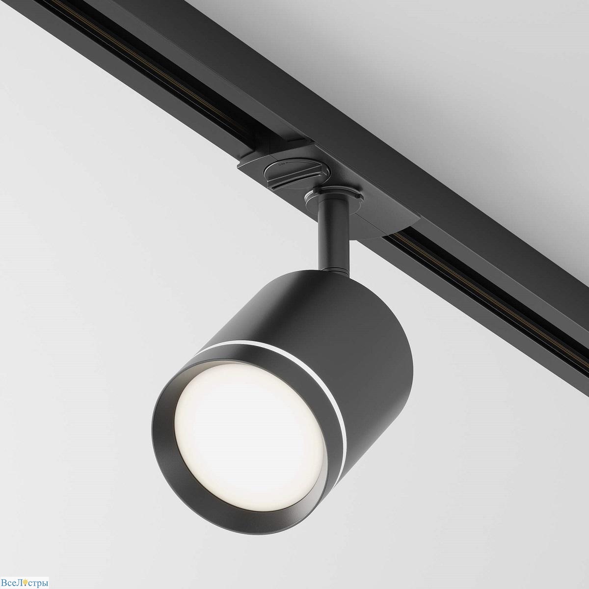 трековый светильник maytoni technical orlo tr085-1-5w3k-b