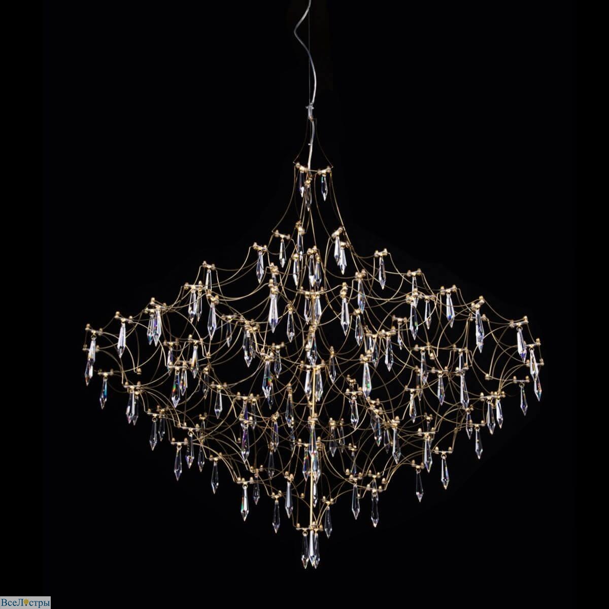 подвесной светодиодный светильник loft it mira 10259/1000 gold asfour